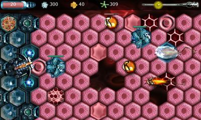 Screenshots of the game Cell Planet HD Edition on Android phone, tablet.