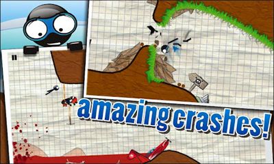 Screenshots Wingsuit Stickman games on Android phone, tablet.