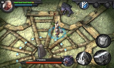 Screenshots of the game Wraithborne on Android phone, tablet.