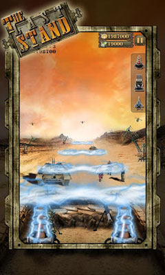 Captures d'écran du jeu the Last Stand de Base Defender sur Android, une tablette.