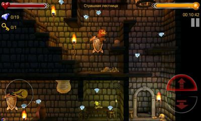 Captures d'écran du jeu Jack &the Creepy Castle sur Android, une tablette.