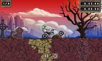 Screenshots of the game Zombie Rider for Android phone, tablet.
