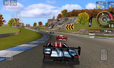 Screenshots of the game GT Racing Motor Academy HD Android phone, tablet.