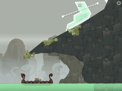 Captures d'écran du jeu brise-glace: Un voyage viking par Nitrome sur Android, une tablette.