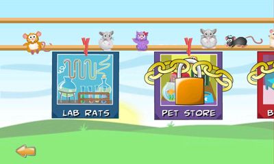 Captures d'écran du jeu Hamster Attaque! sur Android, une tablette.