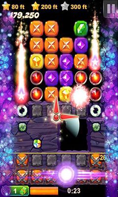 Screenshots of the game Ruby Blast on your Android phone, tablet.