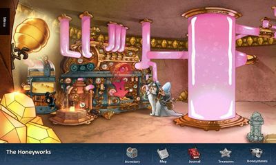 Captures d'écran du jeu Funky Abeille sur Android, une tablette.