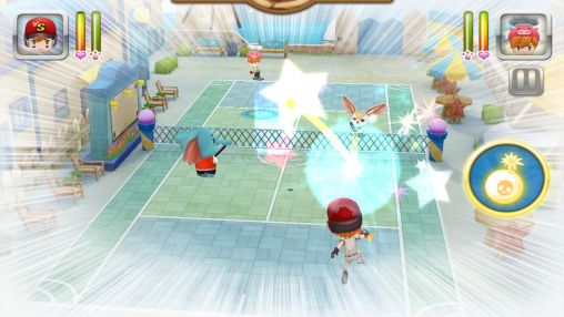 Screenshots of the game Ace of tennis on Android phone, tablet.