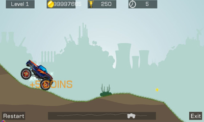 Capturas de tela do jogo Mad Truck 2 no telefone Android, tablet.