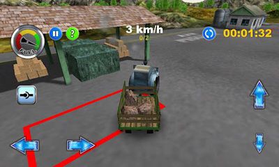 Screenshots of the game Tractor Farm Driver for Android phone, tablet.