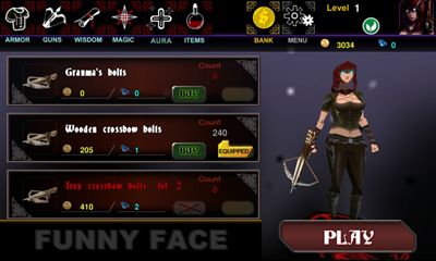 Captures d'écran du jeu Exorciste-3D Fantastique jeu de Tir sur Android, une tablette.