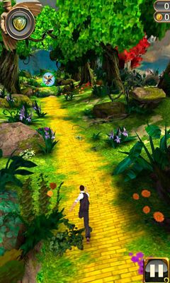 Screenshots of the game Temple Run: Oz for Android phone, tablet.