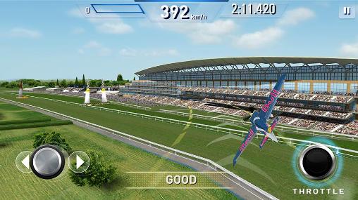 Screenshots of the game Red Bull air race: The game on your Android phone, tablet.