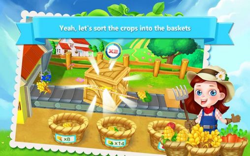 Screenshots of the game My little farm on Android phone, tablet.
