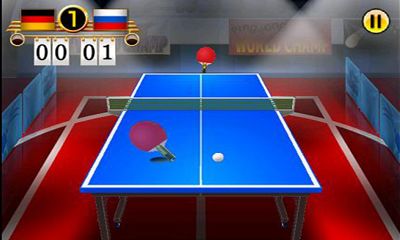 Captures d'écran du jeu de Ping-Pong CHAMPION du MONDE sur votre téléphone Android, une tablette.