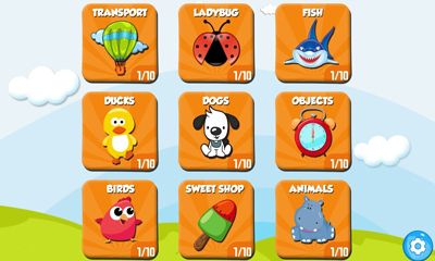 Screenshots of the game Kids Memory Game Plus on your Android phone, tablet.