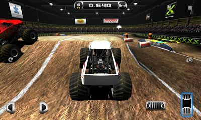 Screenshots of the game Monster truck destruction on Android phone, tablet.