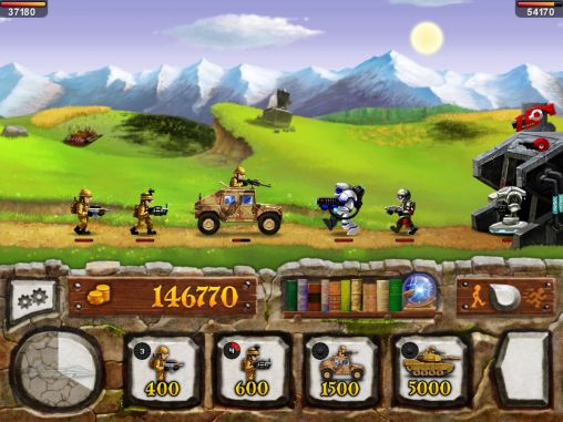 Screenshots of The game wars 2: Evolution for Android phone, tablet.