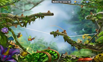 Captures d'écran du jeu de Saut Jupingo sur Android, une tablette.