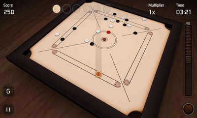 Screenshots Carrom 3D for Android phone, tablet.