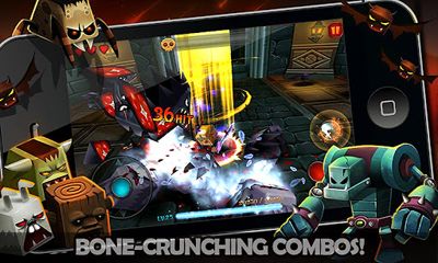 Screenshots of the game TinyLegends - Crazy Knight on Android phone, tablet.