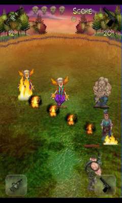 Captures d'écran du jeu Guerre des Zombies sur Android, une tablette.