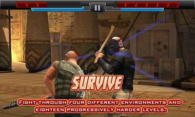 Screenshots WWE Presents Rockpocalypse on Android phone, tablet.