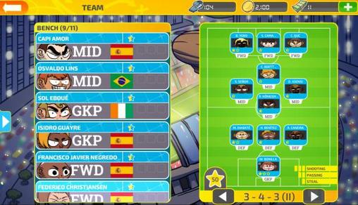 Screenshots of Football maniacs: Manager on your Android phone, tablet.