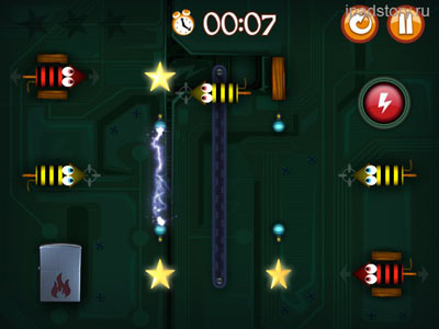 Captures d'écran du jeu, de Démarrer les tirs de Roquettes sur Android, une tablette.