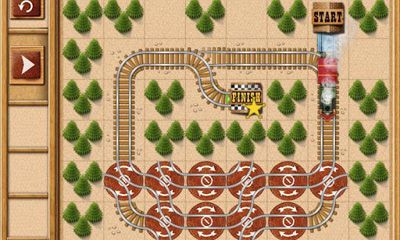 Captures d'écran du jeu Rail Maze pour Android, une tablette.
