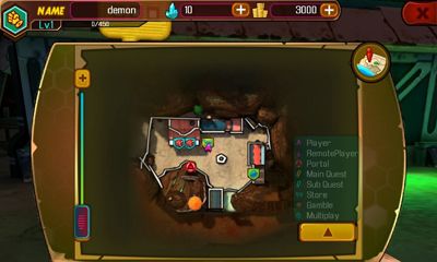 Captures d'écran du jeu Chasseur de primes: Black Dawn sur Android, une tablette.