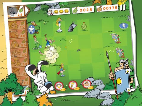 Captures d'écran du jeu Astérix: Total des représailles sur Android, une tablette.