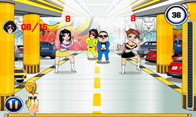 Screenshots of the game Gangnam Style Game 2 on Android phone, tablet.
