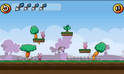 Captures d'écran du jeu Bunny jeu de Tir pour Android, une tablette.