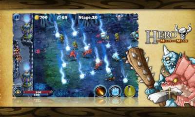 Screenshots of the game Hero of Might and Magic on your Android phone, tablet.
