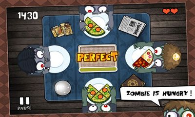 Screenshots of the game Zombie Cake for Android phone, tablet.