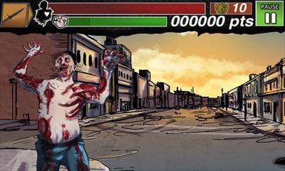 Captures d'écran du jeu Zombie Tuer sur Android, une tablette.