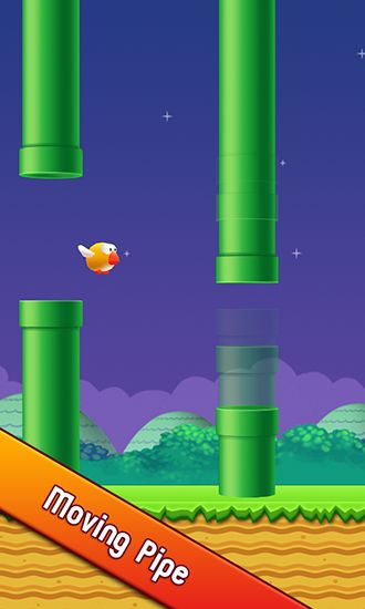 Screenshots of the game Flappy bird 3D on your Android phone, tablet.