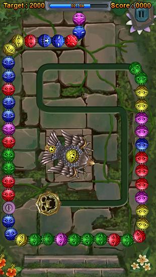 Capturas de tela do jogo Monster marble blast: Retorno do seu telefone Android, tablet.