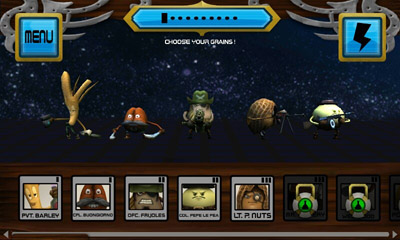 Screenshots of the game Grain Reapers on Android phone, tablet.