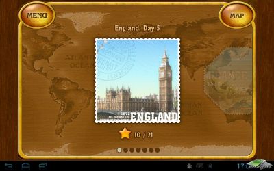 Screenshots of the game Around the World 80 Days on Android phone, tablet.