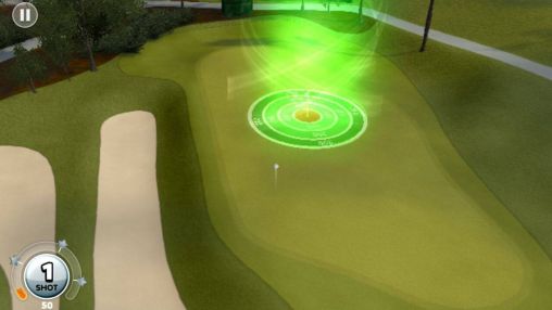 Screenshots of the game King of the course: Golf on your Android phone, tablet.