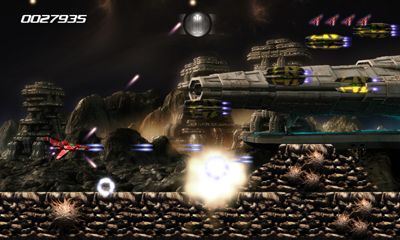 Screenshots of the game Tiamat X on Android phone, tablet.