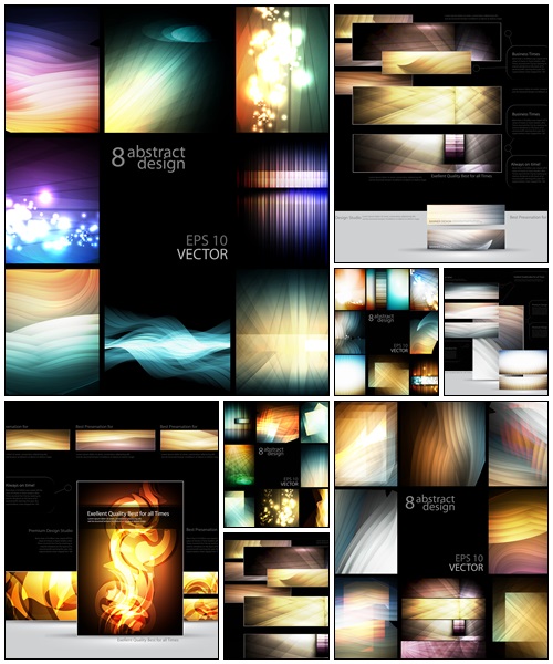 Abstract backgrounds, 122 - vector stock