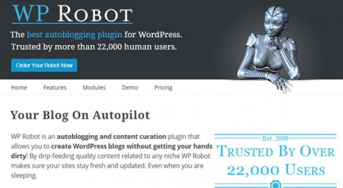 Nulled PRobot v4.10 - The best autoblogging plugin for WordPress product graphic