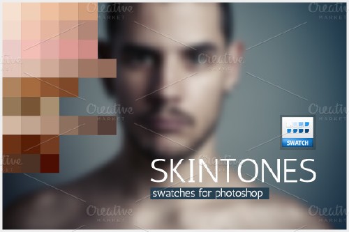 CreativeMarket - Skintones Swatches 2646