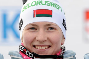 Дарья Домрачева выиграла первую личную гонку нового сезона