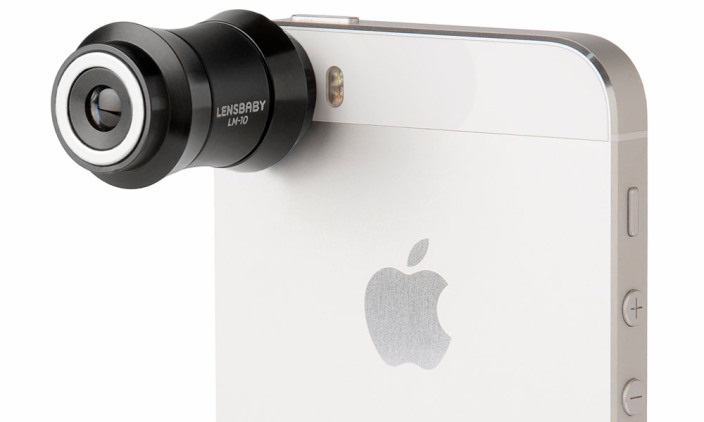 Lensbaby LM-10 - компактный объектив для смартфонов Apple iPhone