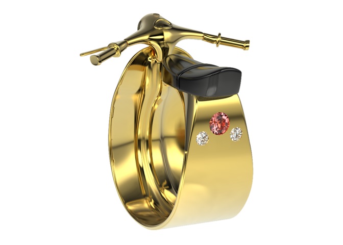 Золотое кольцо Vespa