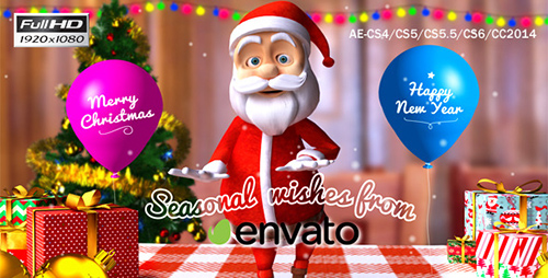 Christmas-Happy Santa - Project for After Effects (Videohive)
